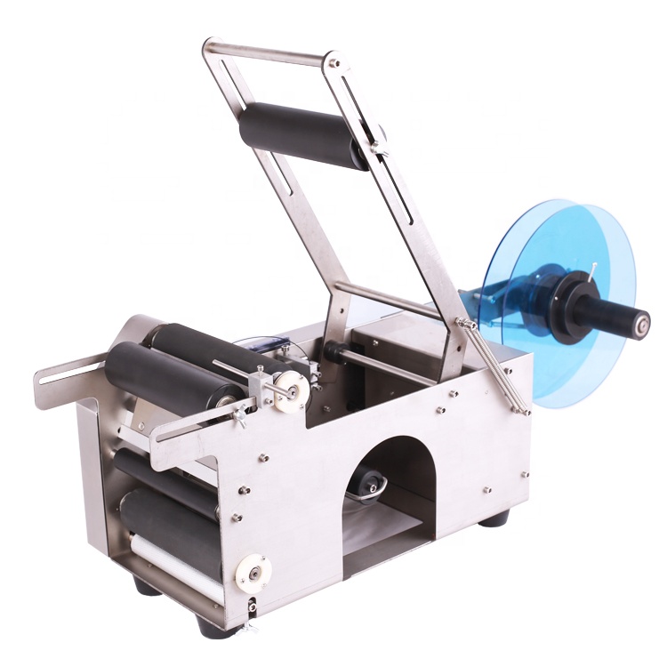 Label Sticker Round - Machine d'étiquetage semi-automatique électrique pour bouteilles