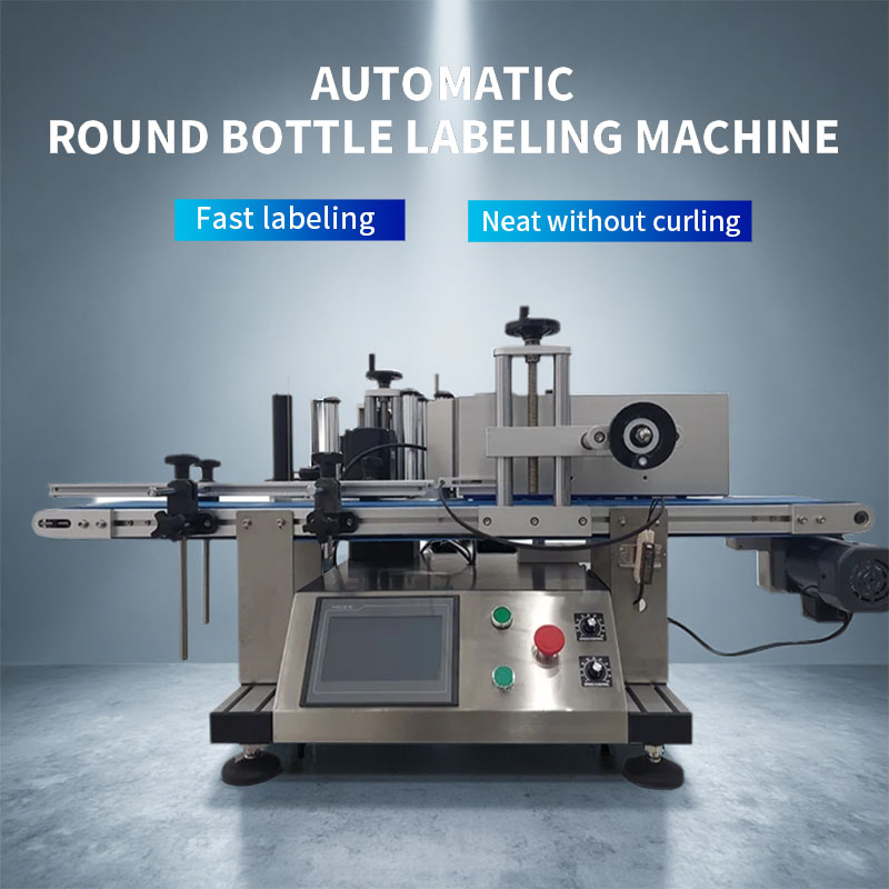 Label Sticker Round - Machine d'étiquetage automatique pour bouteilles en