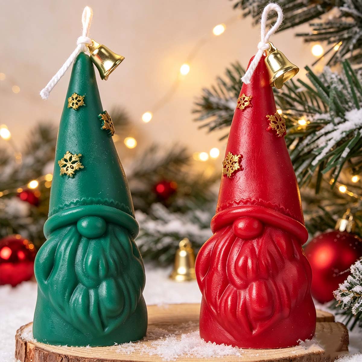 Xmas Candle Making - Moule en silicone pour bougies de