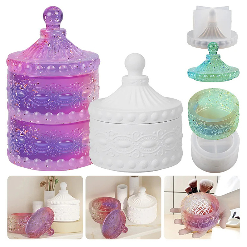 Candle Making Moulds - 1 ensemble de moules en silicone