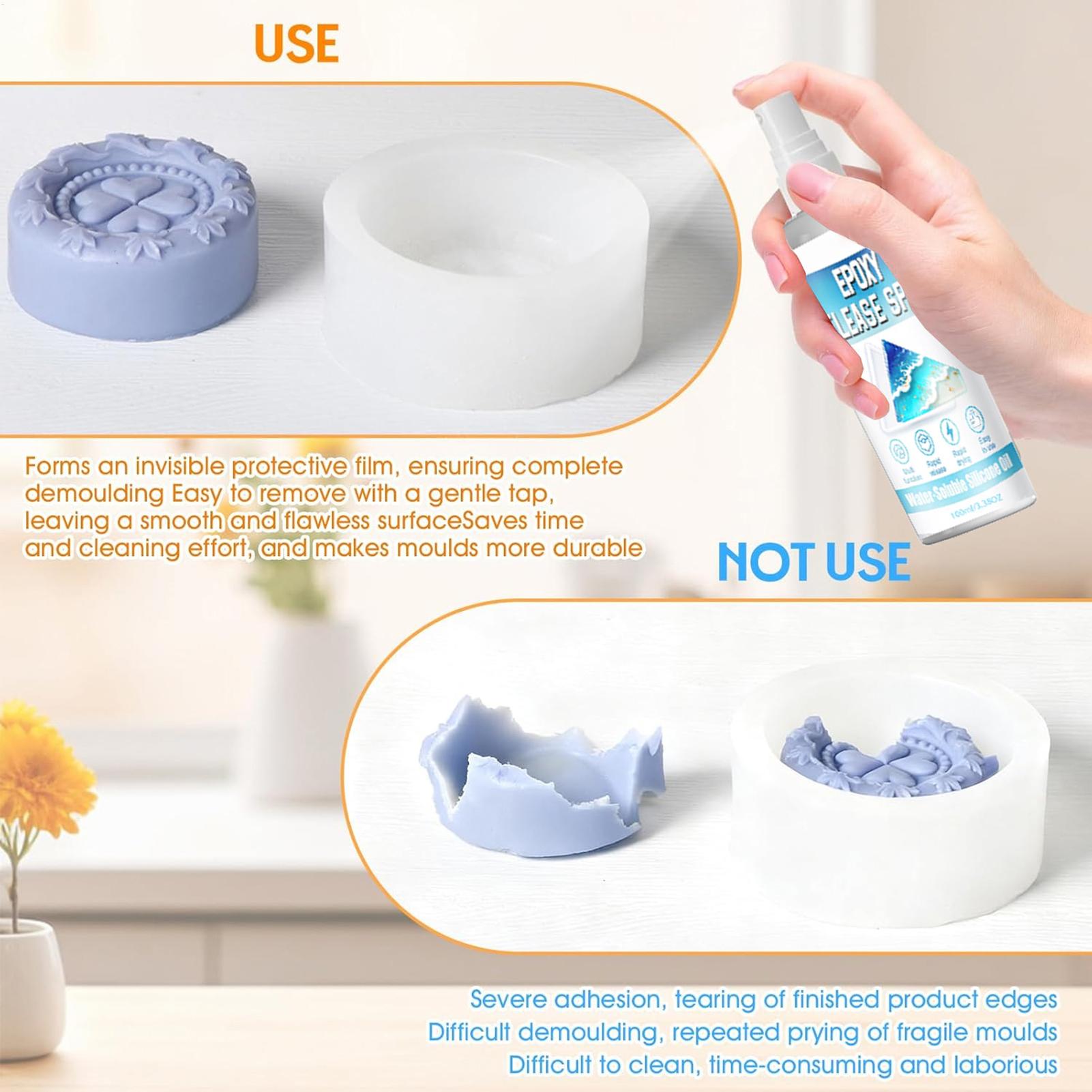 Spray de démoulage silicone, s - Candle Making Moulds avis et prix