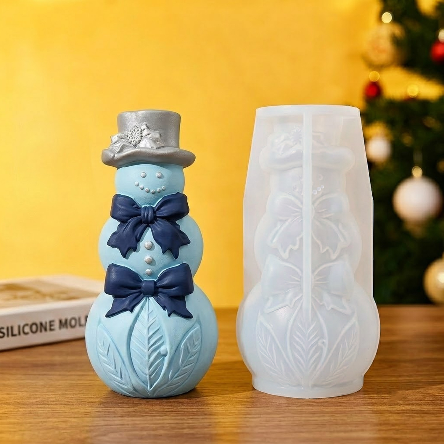 Moule en silicone 3D en forme  - Xmas Candle Making avis et prix