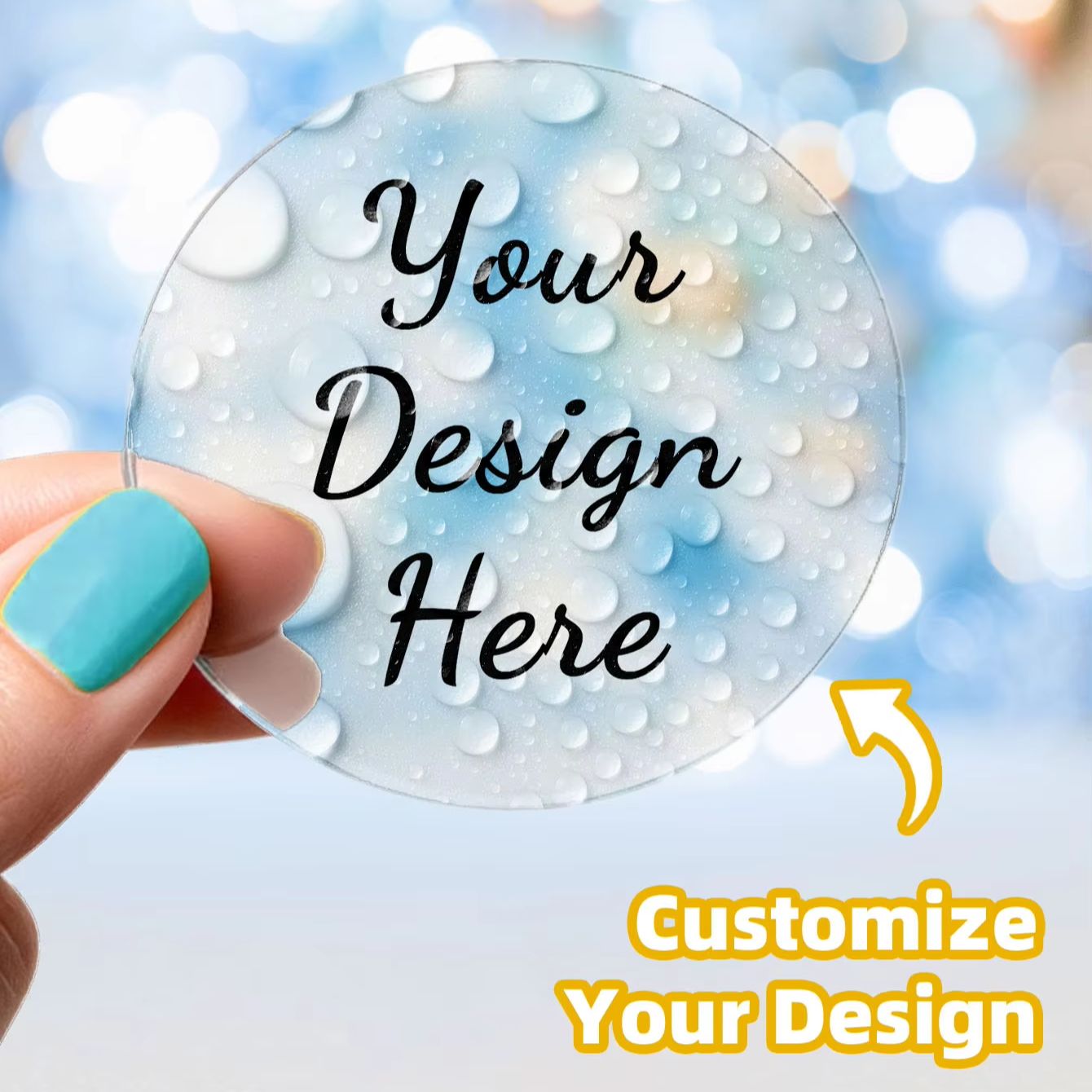 Autocollants ronds imperméable - Label Sticker Round avis et prix