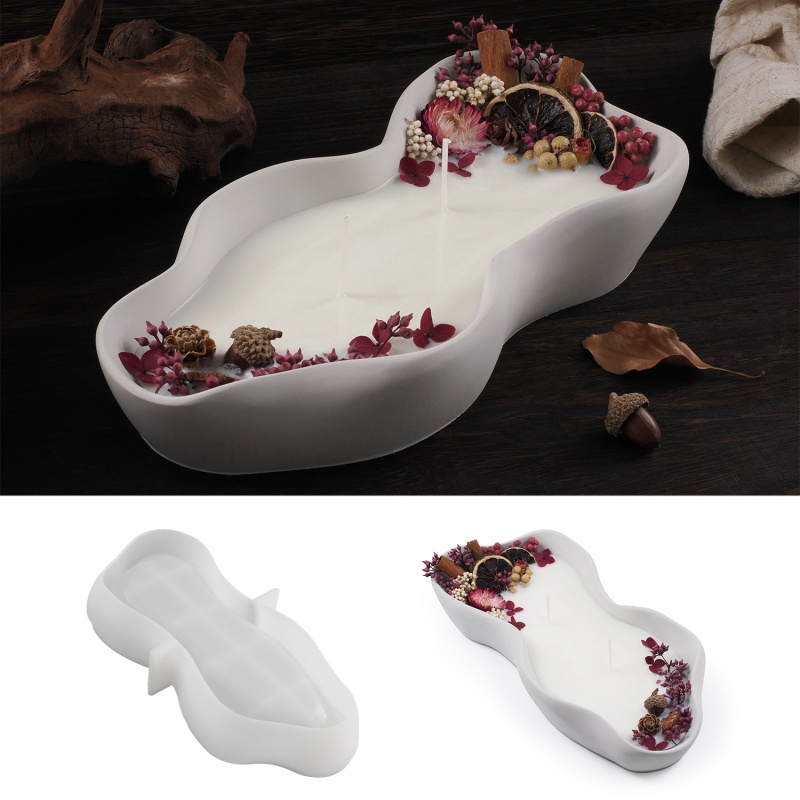 Bol de bougie ondulé irrégulie - Candle Making Moulds avis et prix