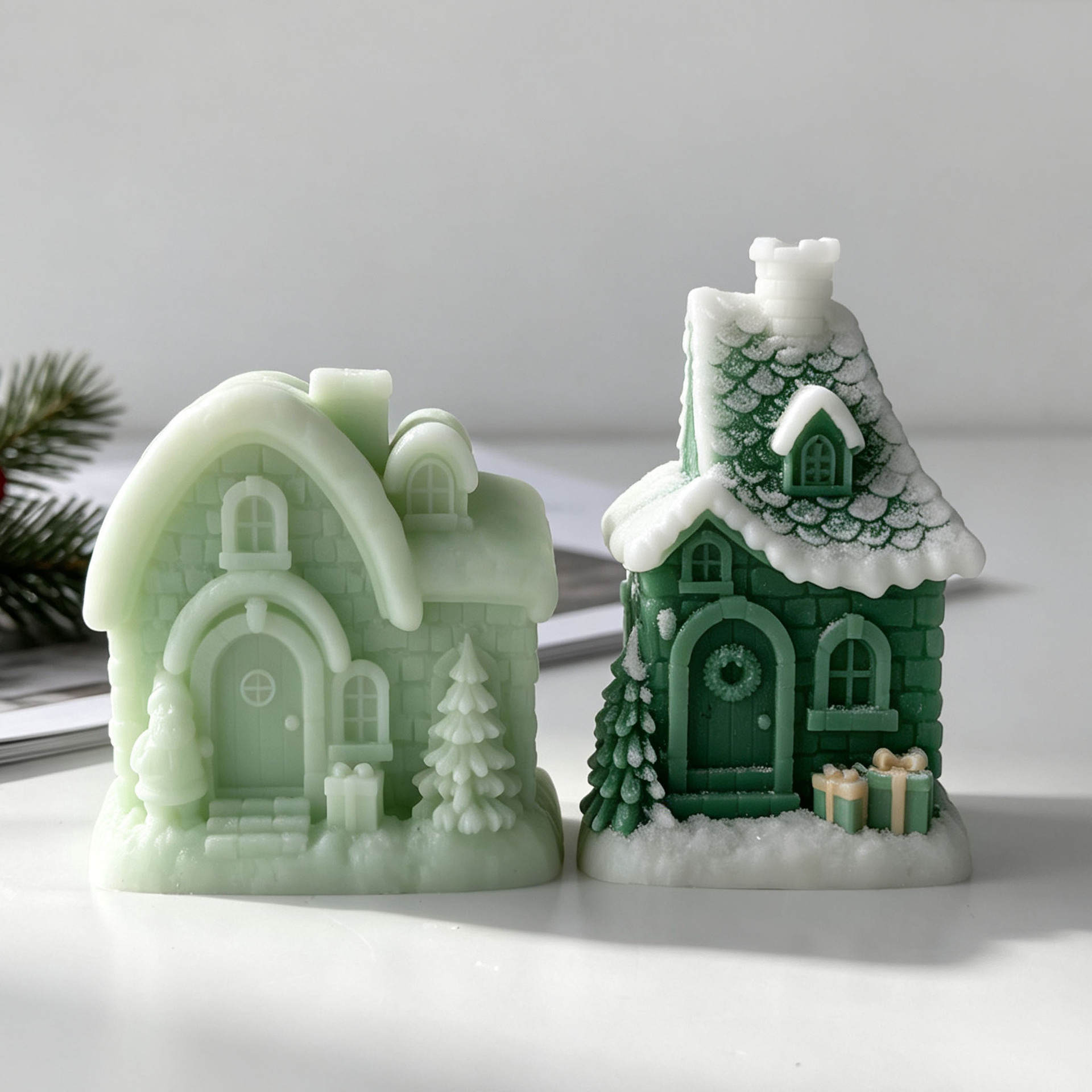 Moule en silicone maison de ne - Xmas Candle Making avis et prix