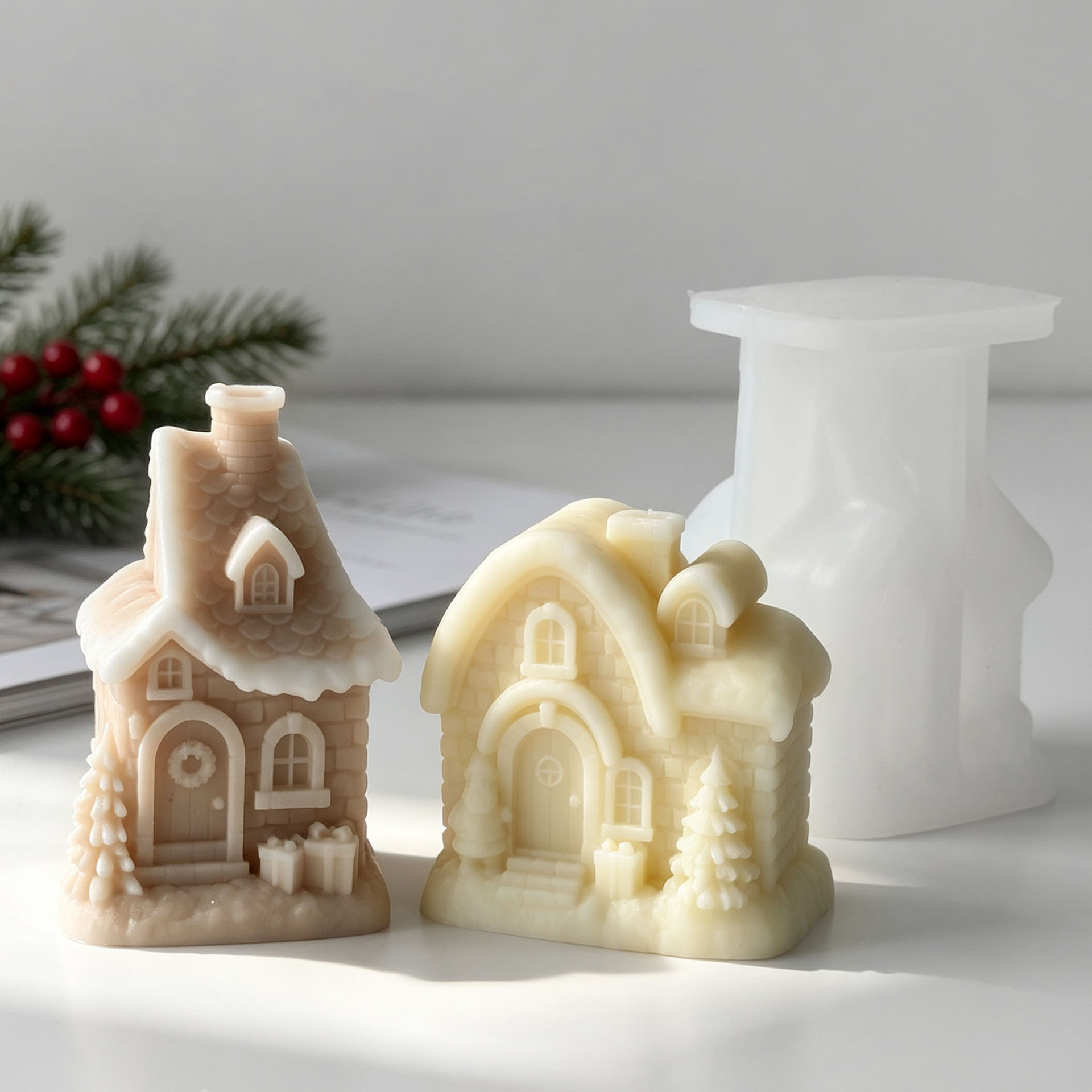 Moule en silicone maison de ne - Xmas Candle Making avis et prix