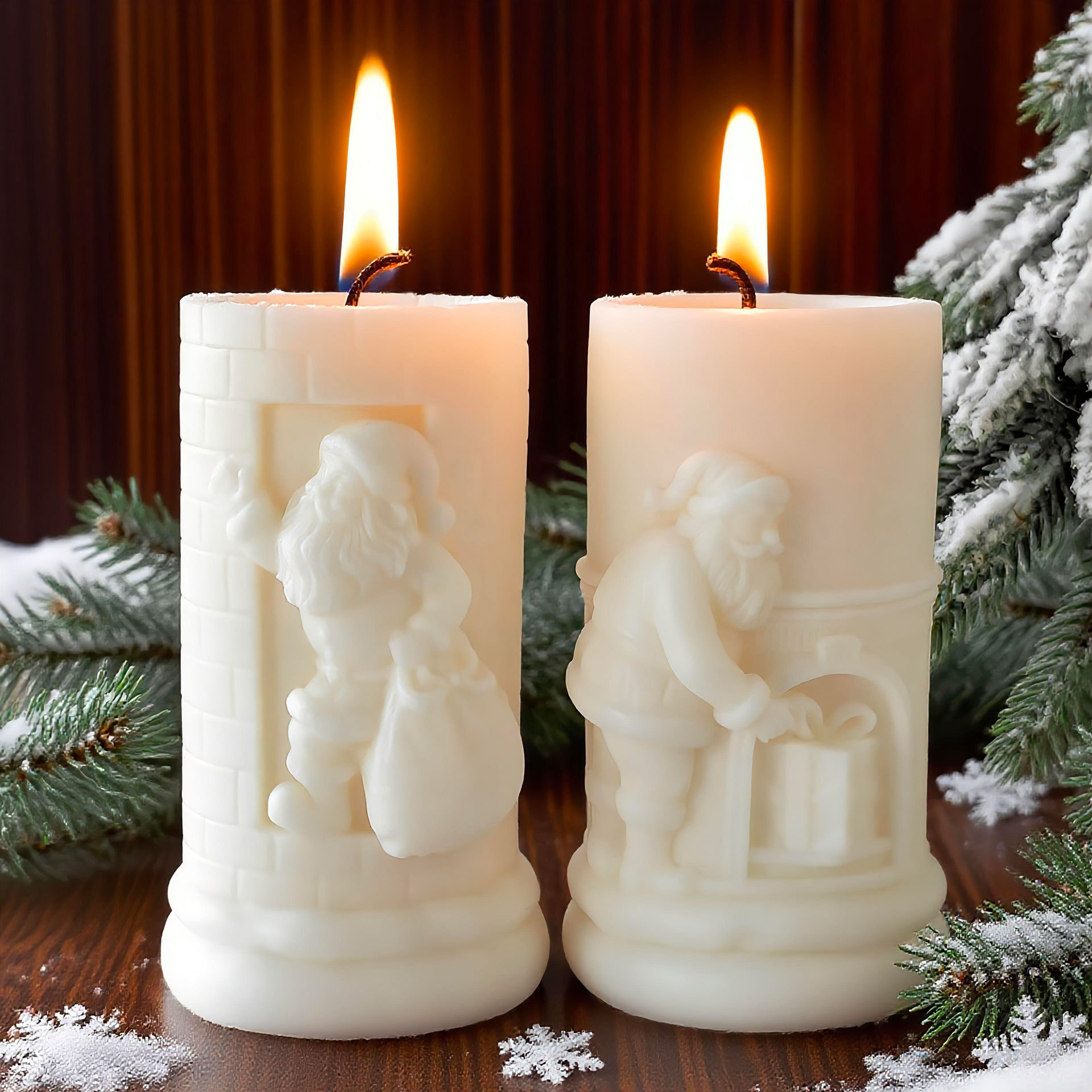 Moule à bougie de noël en form - Xmas Candle Making avis et prix