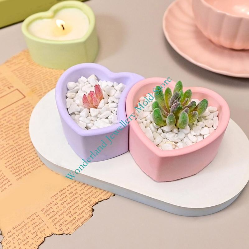 H7eb Heart Silicone Moule pour - Candle Making Moulds avis et prix
