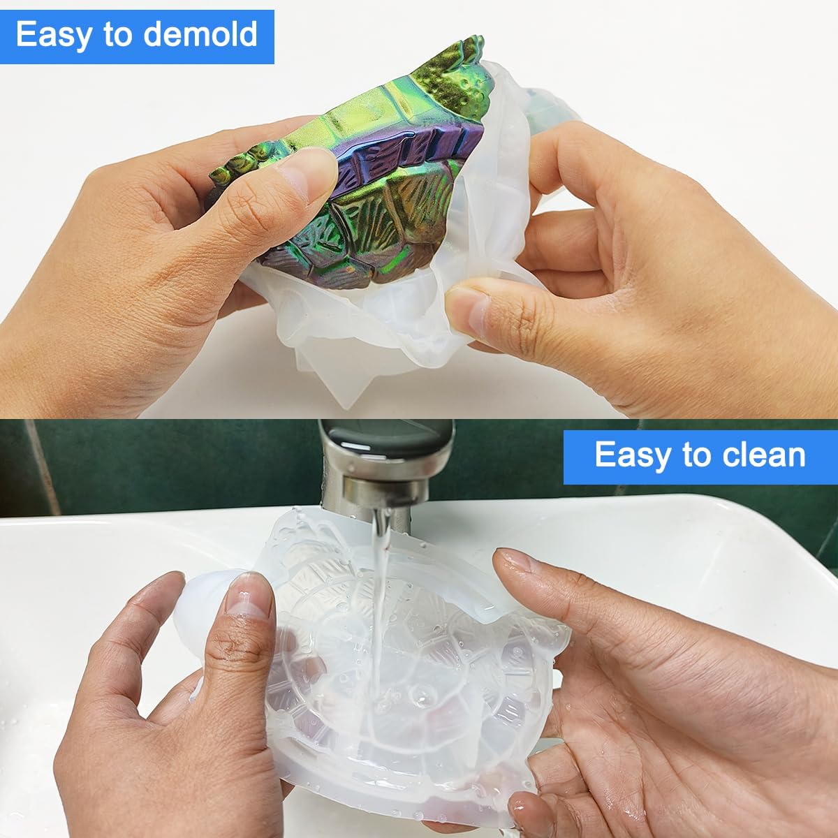 Moules en résine 3D en forme d - Candle Making Moulds avis et prix